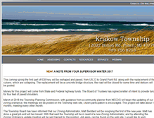 Tablet Screenshot of krakowtownship.org